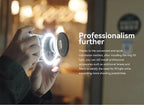 Fotorgear Magsafe Magnetic ring fill light 300 lumens 500mah Mini Portable All-roung Filling Light For Mobile Phone Photography