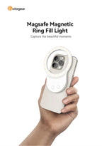 Fotorgear Magsafe Magnetic ring fill light 300 lumens 500mah Mini Portable All-roung Filling Light For Mobile Phone Photography