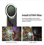 Fotorgear Magsafe Magnetic ring fill light 300 lumens 500mah Mini Portable All-roung Filling Light For Mobile Phone Photography