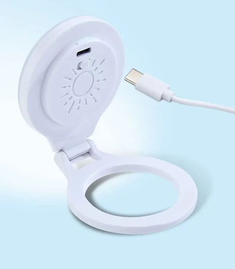 New magsafe mobile phone magnetic fill light selfie beauty light mobile phone fill light portable mini easy to install and use