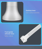 Electric Water Gallon Bottle Pump Foldable Automatic Water Dispenser 19 Liters Bottle Rechargeable Desktop Drinking Water Pump